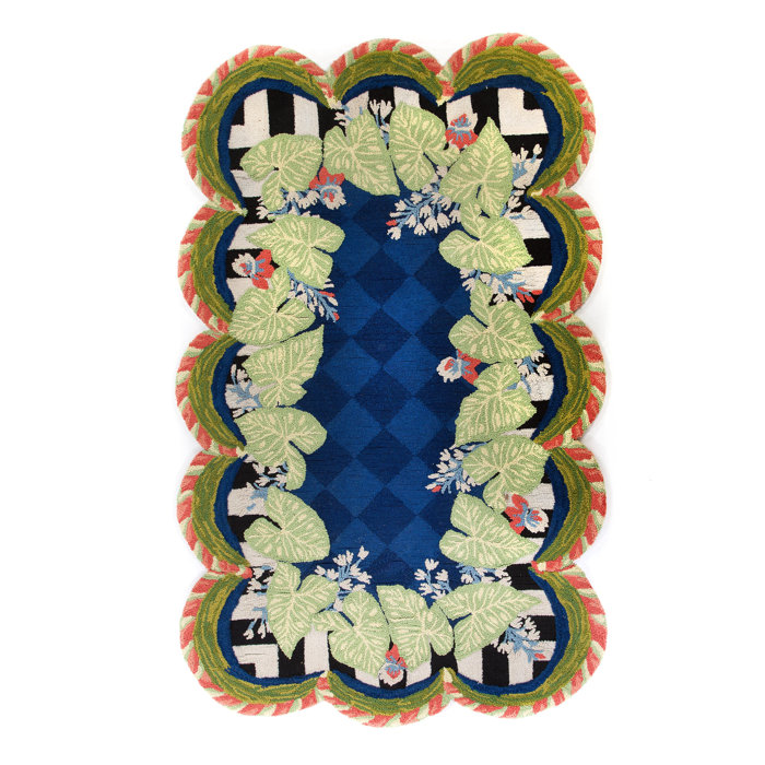 MacKenzie Childs Zanzibar Indoor/Outdoor Rug Perigold